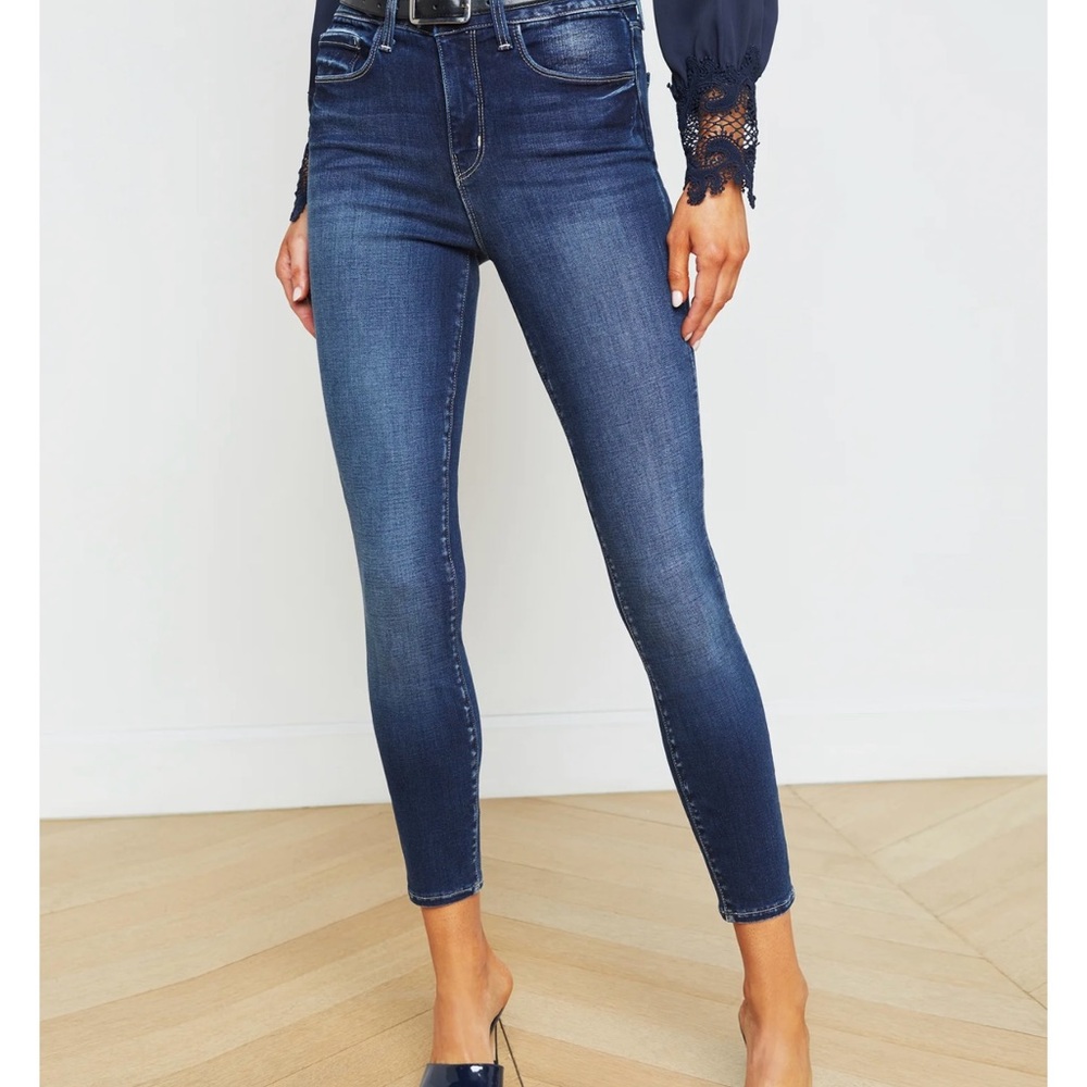 NWT L’agence 31 Margot High Rise Skinny in Columbiana Medium Wash